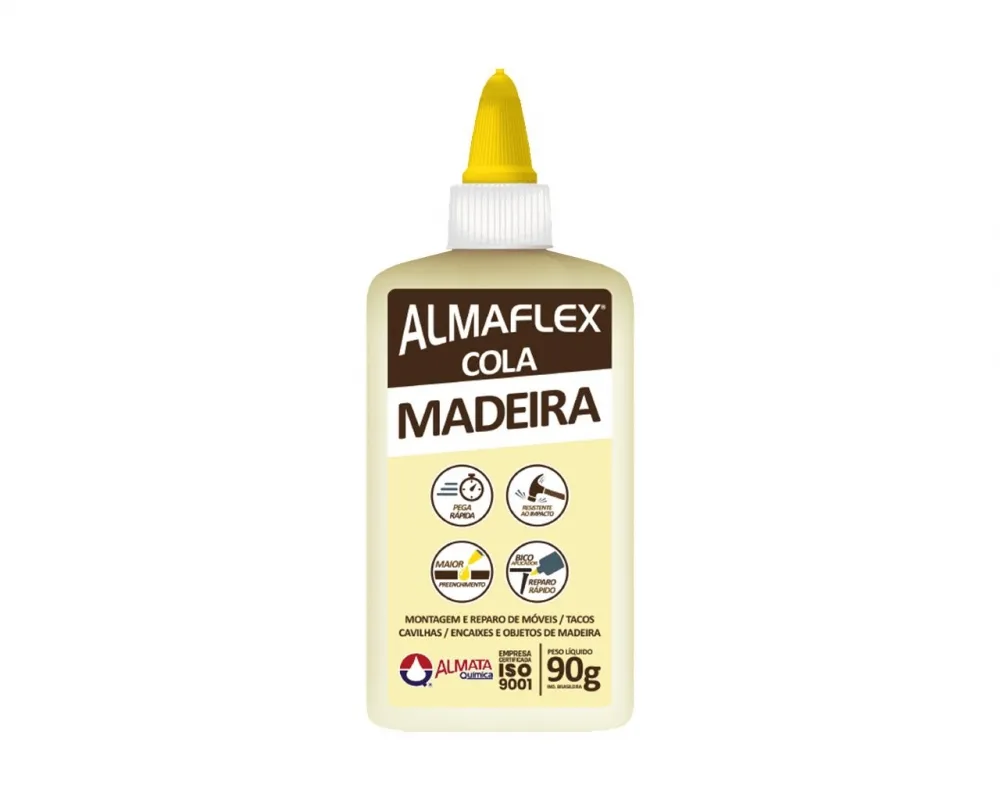 COLA P/ MADEIRA ALMAFLEX 90GR