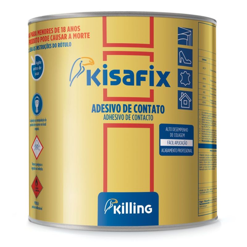 COLA DE CONTATO KISAFIX 195gr 